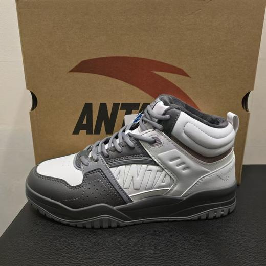 安踏满贯丨加绒保暖高帮板鞋棉鞋女冬季潮流运动鞋女鞋122448972 商品图1