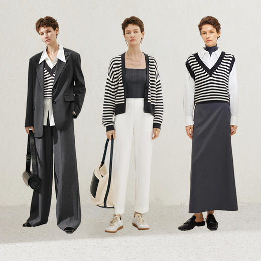 【商场同款】麦檬春秋软糯蓬松羊毛毛衫外套5F1130871 商品图3