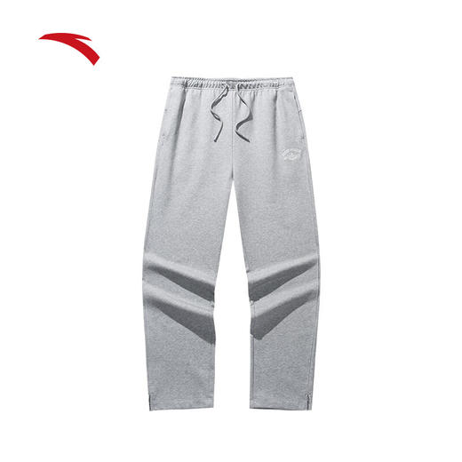 安踏（ANTA）潮流美式运动长裤2025春季新款宽松直筒微喇裤卫裤152518304 商品图5
