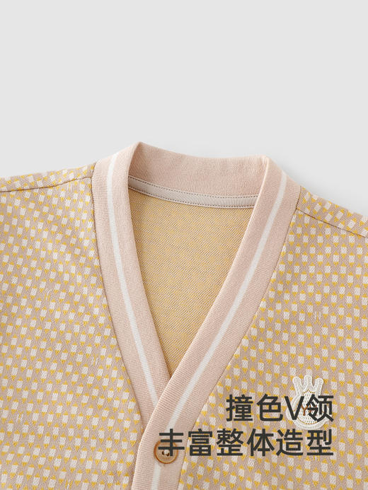 英氏儿童外套春夏长袖男童户外开衫外套休闲夹克百搭YRWBJ1R005A 商品图1