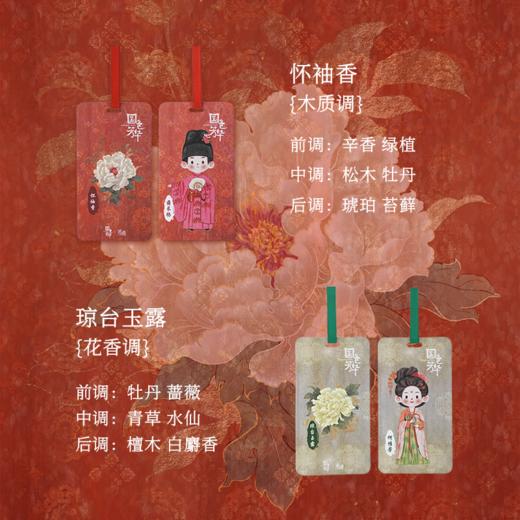 沁迹X国色芳华联名香氛香纸卡 商品图1