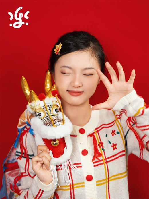 【26博主】古古楽新年国风手工可爱祥龙甩甩龙 商品图6