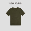 ROMI STUDIO“都市休闲”莱赛尔桑蚕丝混纺圆领休闲短袖T恤 M3642 商品缩略图0