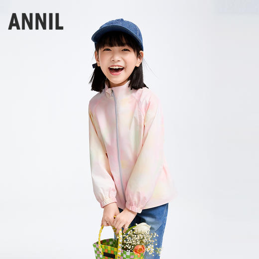 女童梭织风衣外套春季新款安奈儿童装实体店同款AG515582 商品图1