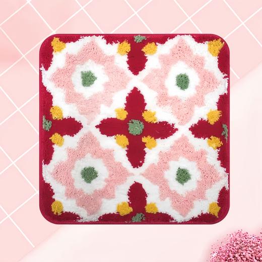 敦煌【宝相花植绒坐垫】植绒坐垫保暖椅子垫复古 办公室坐垫 商品图11