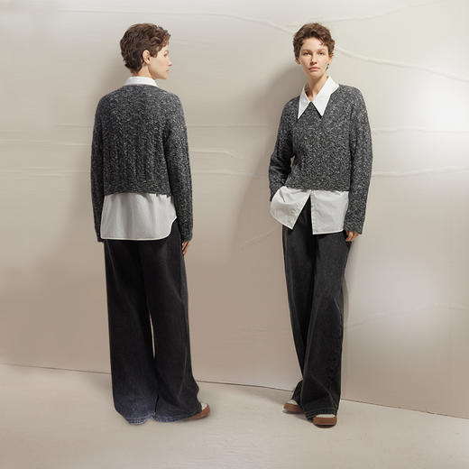 【商场同款】麦檬春秋牛仔长裤5F2151051 商品图3