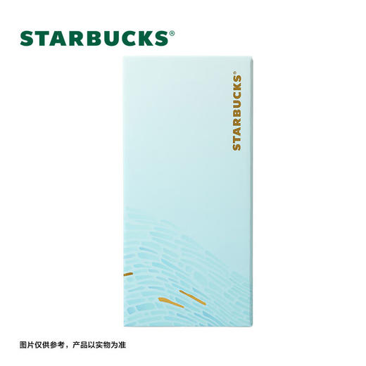 星巴克（Starbucks）微蓝韵律款双饮口咖啡杯445ml保温杯 商品图7