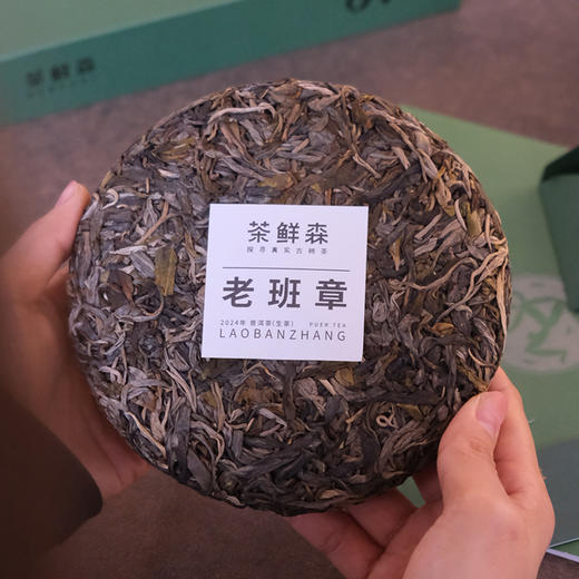 2024年老班章古树  送小饼品鉴礼盒 普洱茶 生茶 200g/饼 商品图3