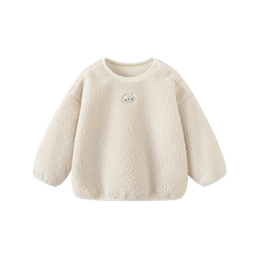 【双面绒卫衣】迷你巴拉男女童秋新品柔软百搭长袖上衣 商品图4