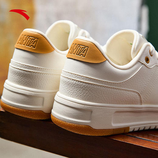 安踏破竹丨经典低帮撞色潮流板鞋男款简约小白鞋休闲鞋112518012 商品图3