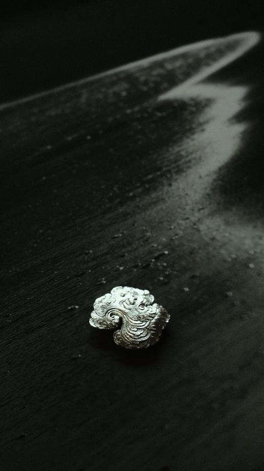 银色祥云胸针项链两带 商品图2