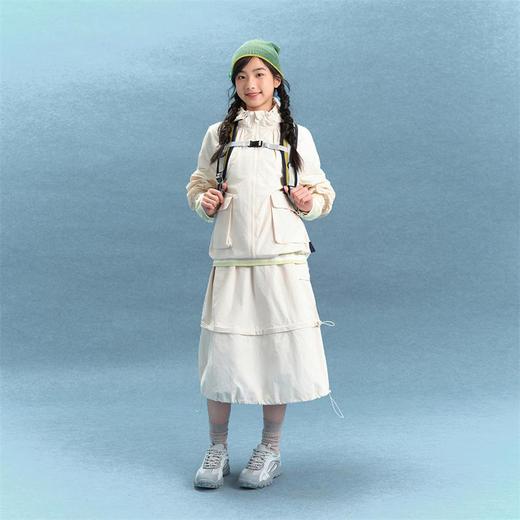 笛莎Deesha青少年女童外套2025春季女童轻薄连帽外套 商品图3