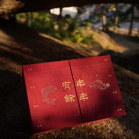 《年年有余》方守龙白茶太姥山云片君子之藏年礼盒定制 现货直发