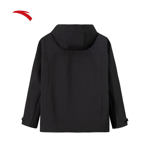 安踏（ANTA）训练男丝光绒风衣综训系列25年春季新款梭织厚外套152517602S 商品图4