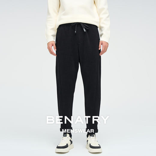 贝纳川抽绳时尚锥形运动裤ECP432004 商品图1