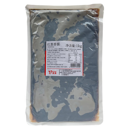 璞真红葱香酱1kg 9316香葱酱葱头酱商用拌饭拌面酱葱油酱调料 商品图6