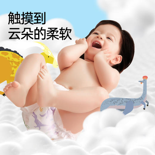 bebetour 恐龙宝贝系列尿不湿体验装5片 商品图4