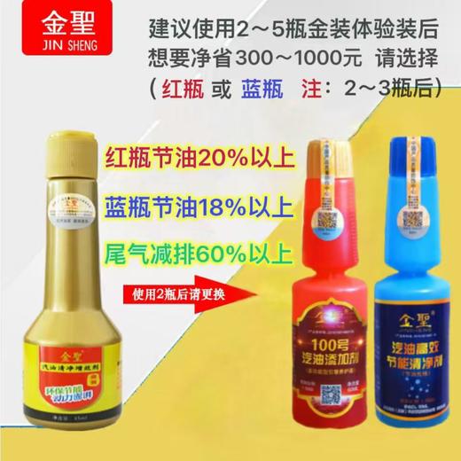 金聖汽油清净增效剂体验版 5 瓶装 商品图3