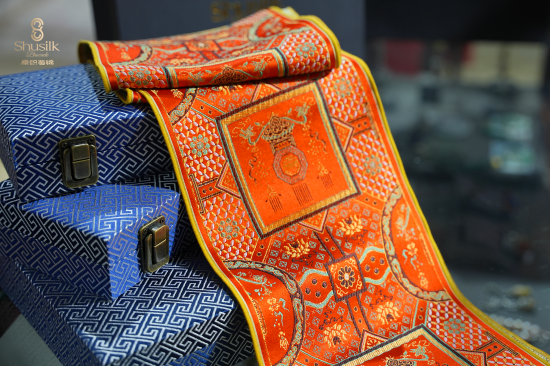 五谷丰登灯笼锦围巾