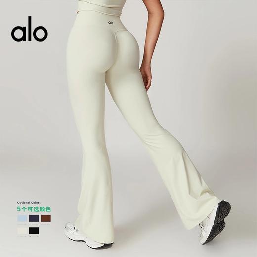 点此购买 Alo Yoga后标阔腿喇叭瑜伽裤 my 307951 商品图2