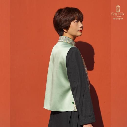 25BWMJ9201葵花八达运蜀锦背心JW1316-2  商品图1