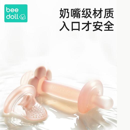 beedoll蓓兜花朵牙胶婴儿磨牙棒6个月以上小月龄宝宝防吃手口欲期咬胶乐咬咬乐 商品图4