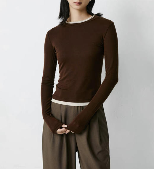 【门店同款】ENJOY秋季打底衫 159205649 商品图1