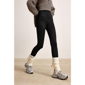 【商场同款】诗凡黎高腰显瘦弹力小脚裤2024冬新款长裤3FA252431R