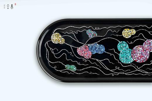 三希堂  流霞系列  七宝葫芦大漆盘 商品图8