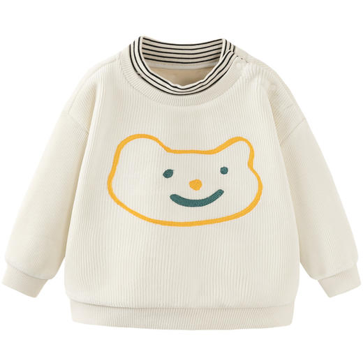 【加绒卫衣】迷你巴拉男女童冬新保暖假两件萌趣上衣 商品图4