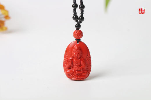 朱砂【阿弥陀佛】吊坠 ，生肖猪、狗守护神 商品图1