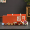 【3-5天发货】珐琅牡丹茗茶四享礼盒，德化非遗传承人×中国制茶大师打造，一壶二杯四大茗茶 商品缩略图7