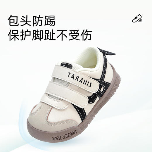 泰兰尼斯学步鞋男宝宝春季新款童鞋透气面包鞋机能鞋软底女童鞋子 T01T5A6287 商品图2