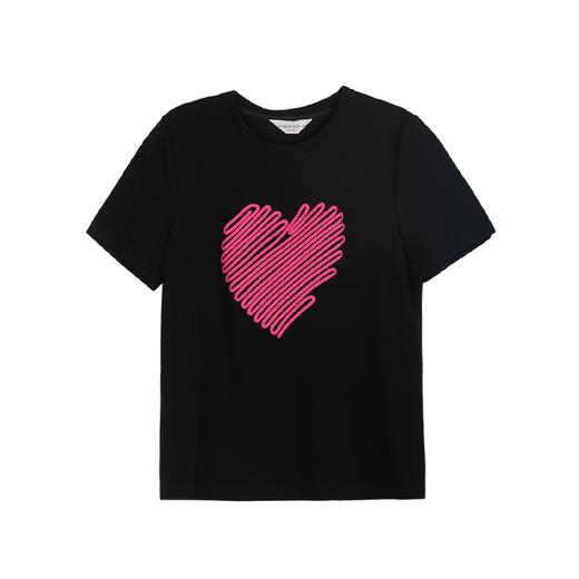 SES6BE045诗梦爱心T恤 商品图4