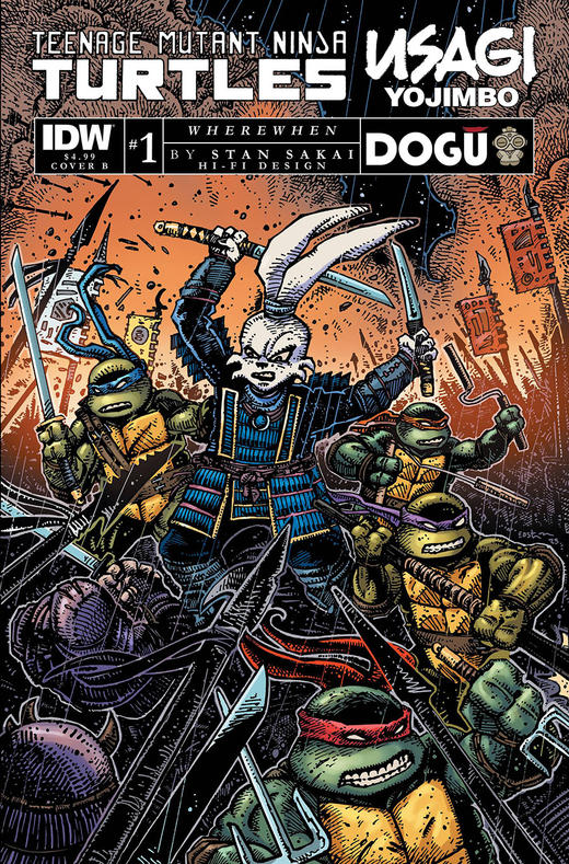 忍者神龟/兔用心棒 无论何时何地 Teenage Mutant Ninja Turtles/Usagi Yojimbo: Wherewhen 商品图9