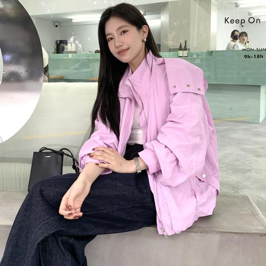 顺丰包邮72333洛诗琳舒适随性轻户外运动的休闲款外套220346 商品图2