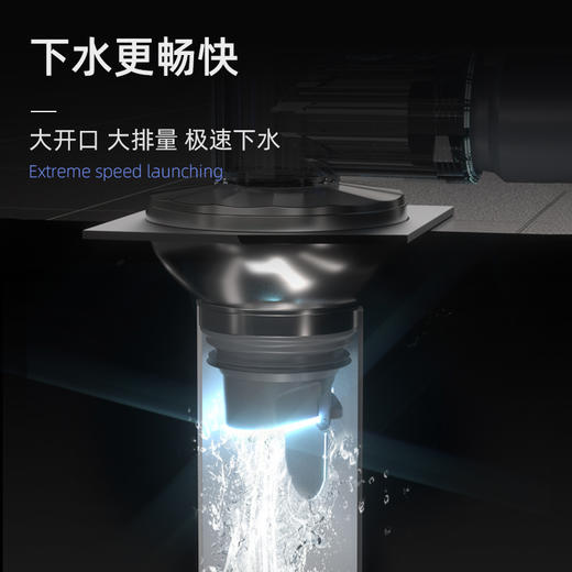 防臭盾闪钻多功能接头50管/75管可选 商品图1