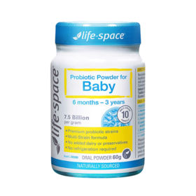 【跨境】LifeSpace婴儿益生菌0至36个月60g（效期2026/8/1）