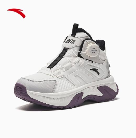 安踏无界丨加绒保暖高帮棉鞋女2024冬季新款加厚运动鞋122518964 商品图0