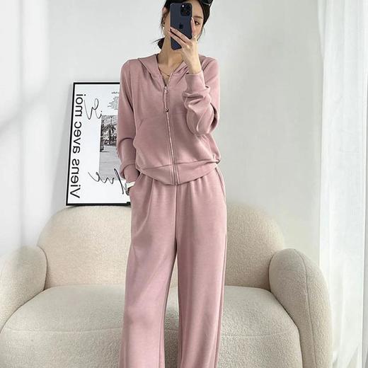 顺丰包邮99525洛诗琳遮肉显瘦撞在心巴上的休闲套装121 商品图1