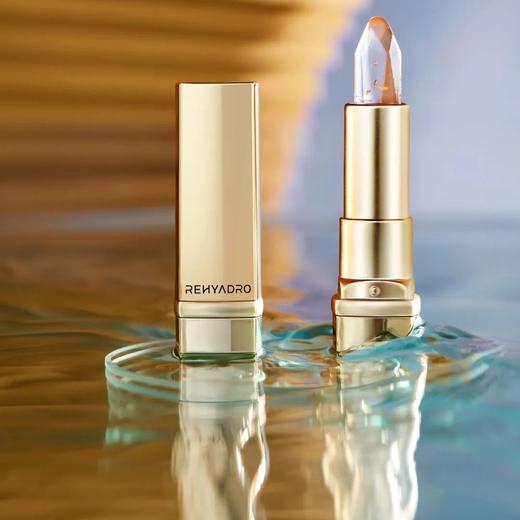 【华熙生物·润熙泉奢润逐彩变色唇膏】把999高纯金箔涂在嘴巴上伪素颜神器，素颜涂出少女感蜜桃妈生唇PH循环变色科技，千人千色，打造你的专属唇色 商品图6