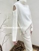 33GAZ150485#高领露肩毛织衫 商品缩略图4