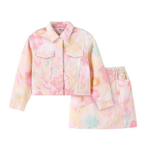 女童梭织套装春季新款安奈儿童装实体店同款AG515585 商品图7