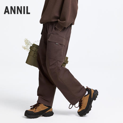 男童全腰梭织单裤春季新款安奈儿童装实体店同款AB516509 商品图2