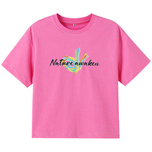 【商场同款在售】男童女童圆领短袖速干针织衫夏季新款安奈儿童装实体店同款AM511518 商品图8