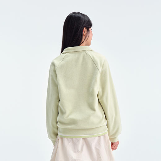 笛莎Deesha青少年女童卫衣2025春季女童单面摇粒绒卫衣 商品图4