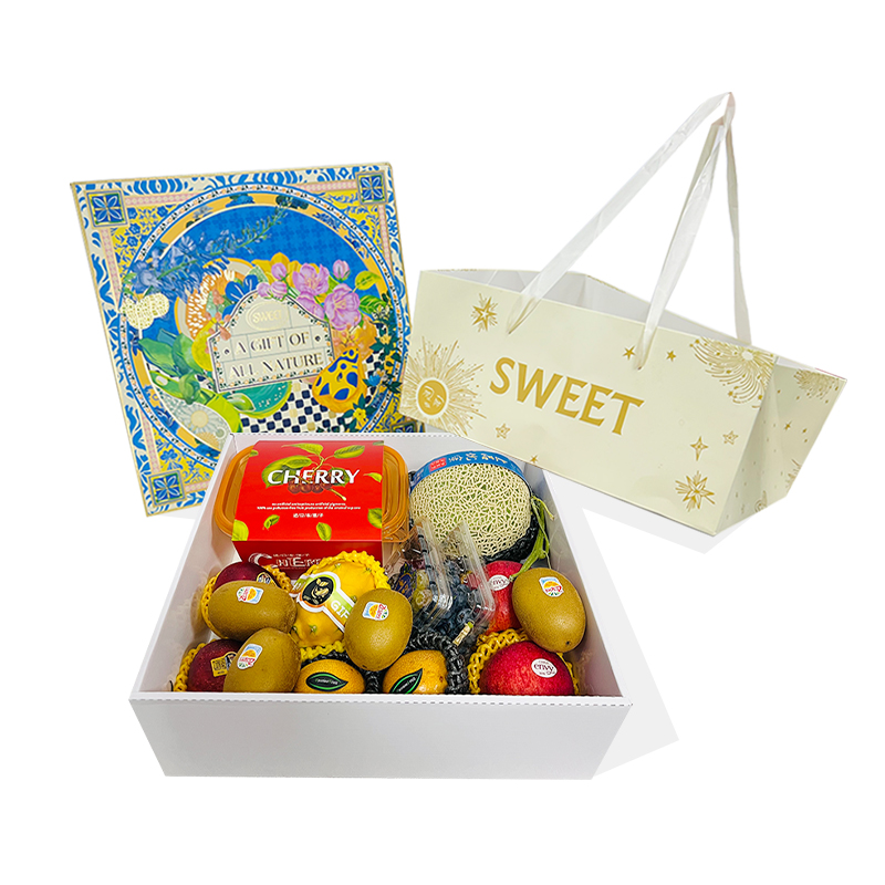 【春节果礼】耀启新岁A款水果礼盒一个 【如果个别产品缺货，会换同等价值的水果】