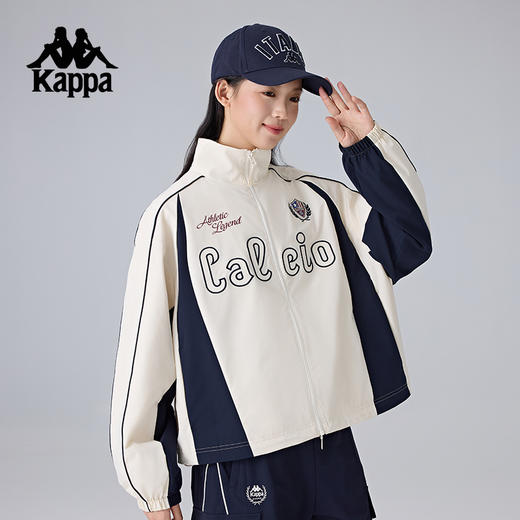 Kappa卡帕背靠背2025新款户外运动防晒衣女款防泼水外套夹克上衣K0F22JJ02 商品图0