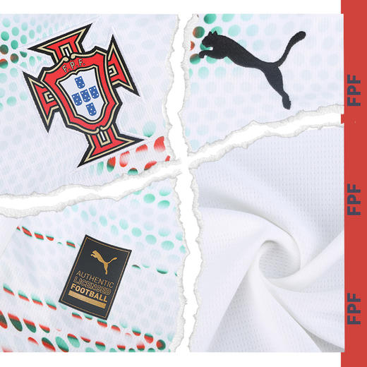 小李子PUMA彪马葡萄牙客场球迷版短袖球衣成人男款779209 04 商品图2