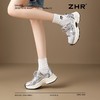 ZHR则则潮酷时尚春季新款银色老爹鞋女厚底透气休闲增高运动鞋女 商品缩略图8